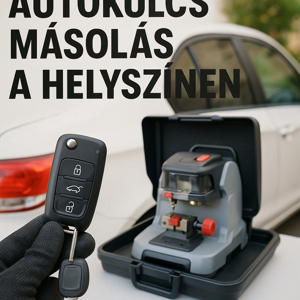 autókulcs másolás helyszínen